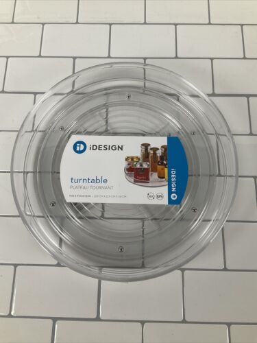 iDesign 360 Degree Turntable | Clear | 9 in X 9 in X 1.5 in (6922775560375)